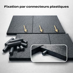 Fixation connecteurs + perçage - 4 trous