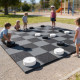 Kit jeu de dames géant - Hexdalle®