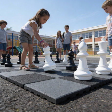 Kit jeu d'échecs géant - Hexdalle®