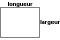 Calcul de la surface d'un rectangle