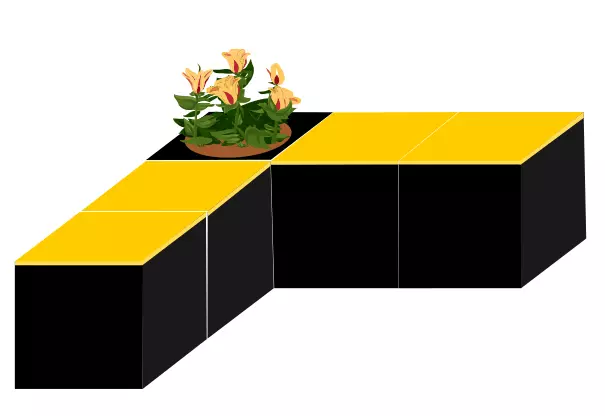 Tabouret / Jardinière - Hexcube® – Image 11